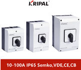 KRIPAL 10-100A IP65 สวิตช์เปลี่ยนกันน้ำมาตรฐาน RoHS