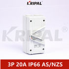 KRIPAL 3Pole 20A สวิตช์ Isolator กันน้ำ UKF IP66 มาตรฐานออสเตรเลีย