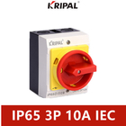 3P 10A 230-440V IP65 สวิตช์แยกโหลดไฟฟ้า UKP IEC Standard