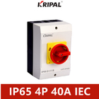 PC IP65 40A สวิตช์ Isolator 3 เฟส สวิตช์ควบคุมไฟ มาตรฐาน IEC