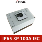 สวิตช์แคมสวิตช์เปลี่ยนไฟฟ้า IP65 สี่ขั้ว 100A 230-440V