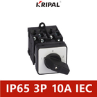 10A 3 Pole IP65 Waterproof Changeover Switch การติดตั้งพื้นผิว