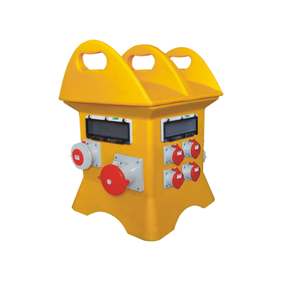 IP65 PE กล่องจ่ายไฟฟ้าแบบพกพากันน้ำมาตรฐาน IEC