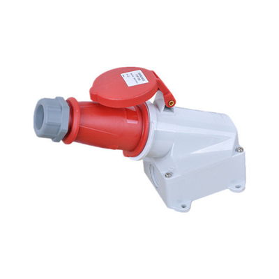 4 ขั้ว 16A IP44 ปลั๊กอุตสาหกรรมปลั๊กไนลอน PA IEC มาตรฐาน Waterproof